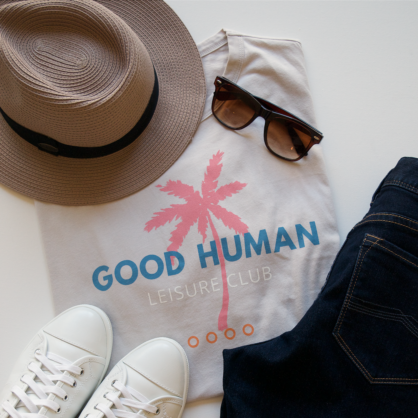 GOOD HUMAN LEISURE CLUB T-SHIRT