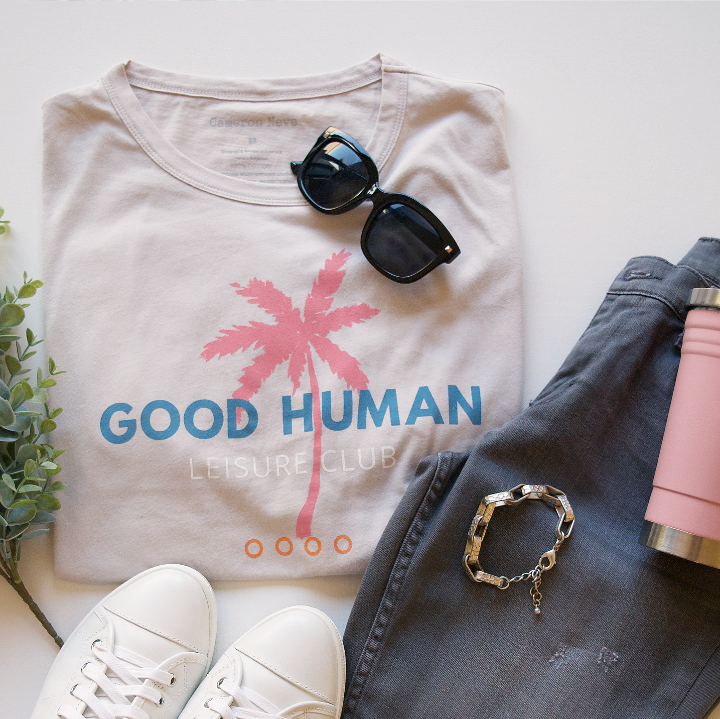 GOOD HUMAN LEISURE CLUB T-SHIRT